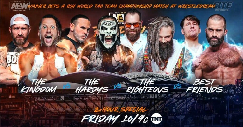Four-Way Tag Team Match Added To AEW Rampage: Grand Slam