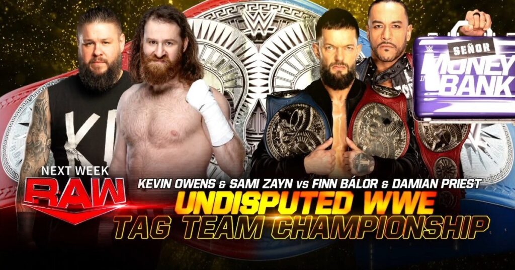 Undisputed WWE Tag Team Title Match, More Added To 9/25 WWE RAW