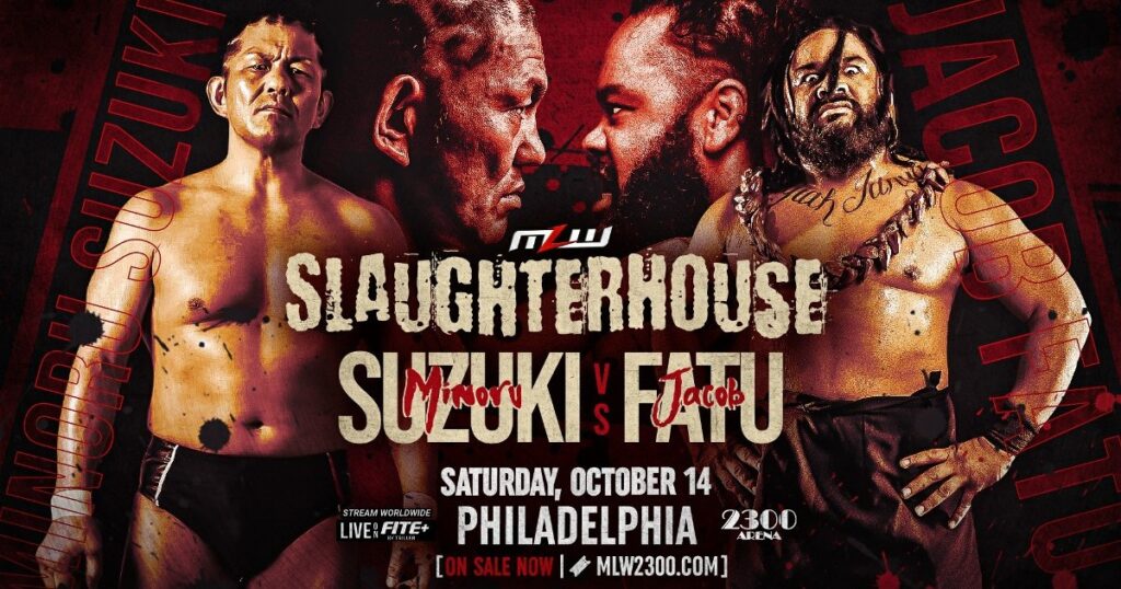 Minoru Suzuki vs. Jacob Fatu Set For MLW Slaughterhouse