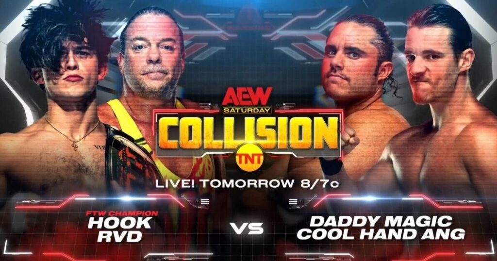 Rob Van Dam And HOOK To Team Up On 9/23 AEW Collision