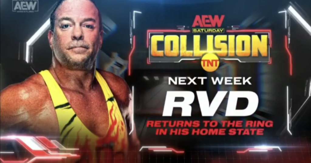 Texas Deathmatch Set For 9/23 AEW Collision, RVD Returns