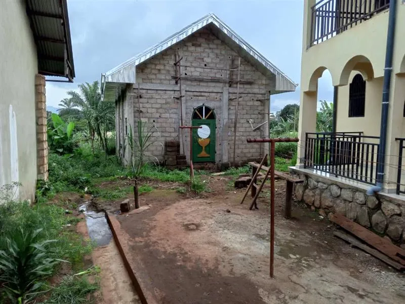 Uncompleted St. Gabriel's Adoration Chapel, Alamatu. Credit: Ayuni Emmanuel