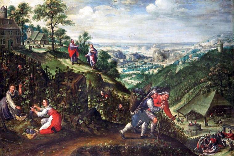 Marten van Valkenborch, “Parable of the Wicked Husbandmen,” ca. 1680-1690