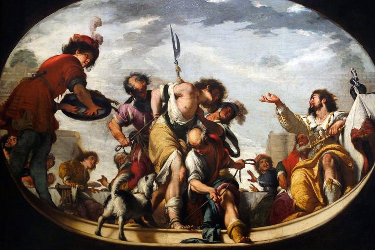 Bernardo Strozzi, “Parable of the Invitation to the Wedding,” 1636