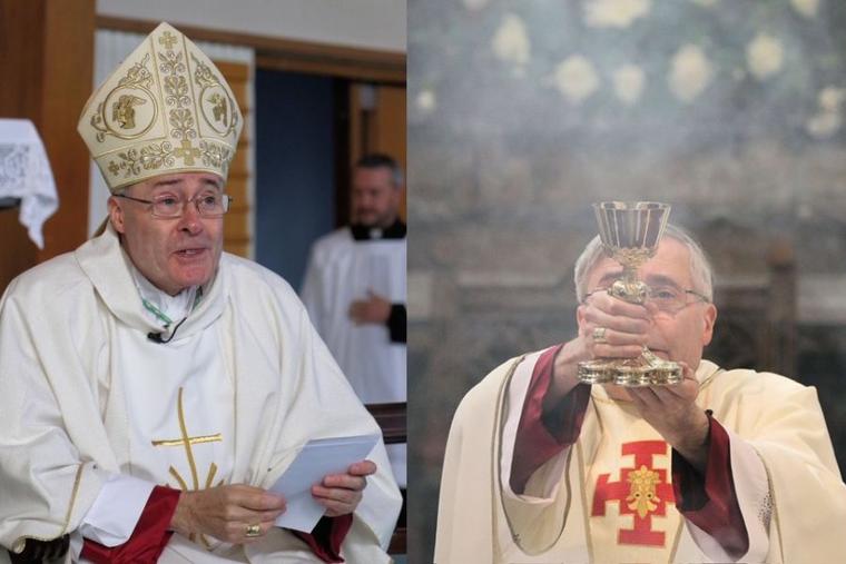 Bishop Mark Davies of Shrewsbury, England, presides over a Mass for marriage in his diocese on Oct. 14, 2023.
