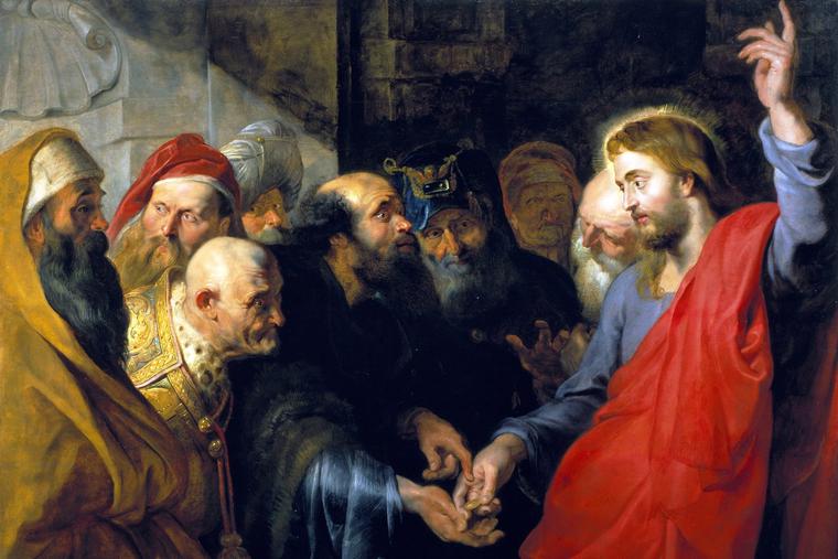 Peter Paul Rubens, “The Tribute Money,” ca. 1612