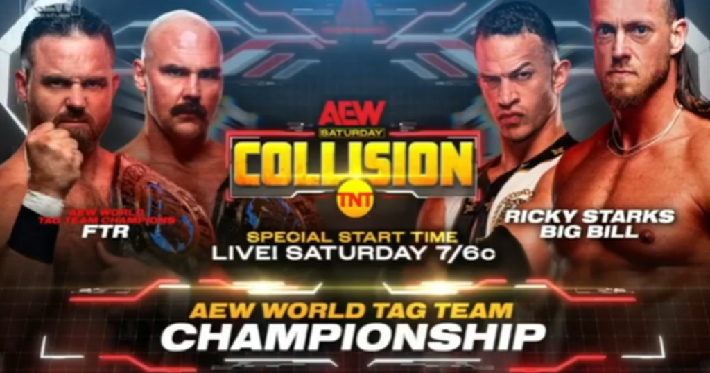 AEW Tag Team Title Match Set For 10/7 AEW Collision