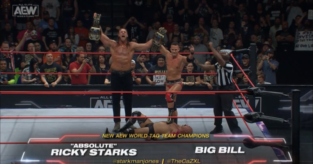 Ricky Starks & Big Bill Win AEW Tag Titles From FTR On 10/7 AEW Collision