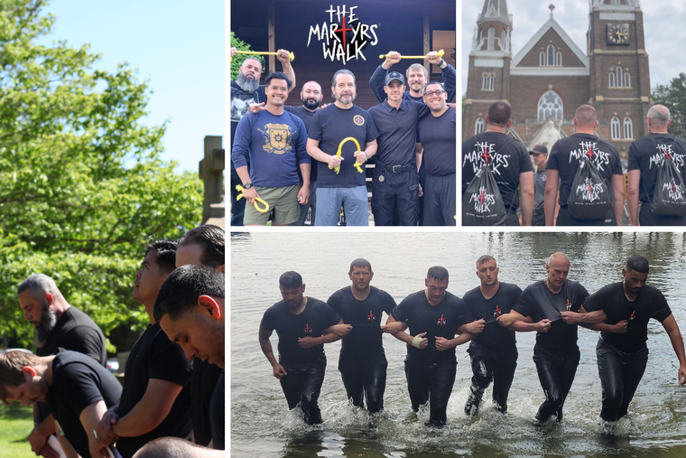 Physical tasks are one part of the three-day challenge.