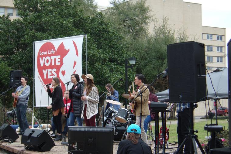 The 2019 Louisiana March for Life highlights the ‘Love Life’ amendment, which passed in 2020.