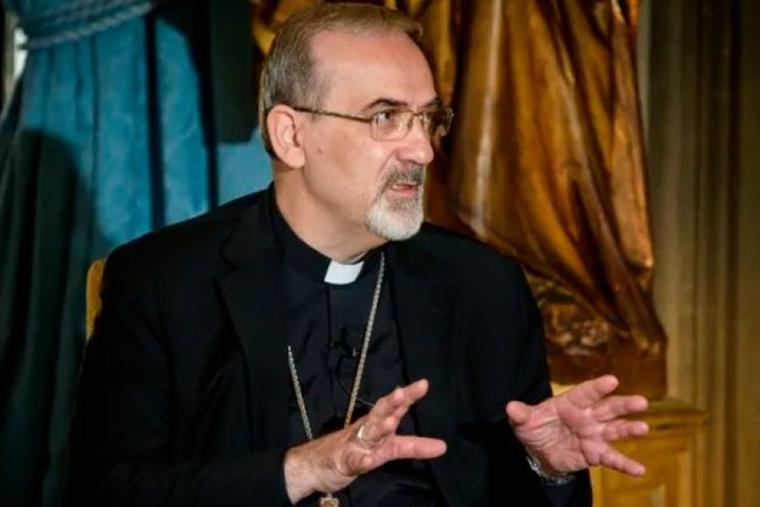 Cardinal Pierbattista Pizzaballa, Latin patriarch of Jerusalem.