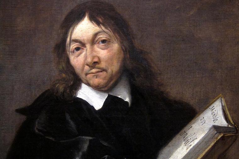 Jan Baptist Weenix, “Portrait of René Descartes,” ca. 1648