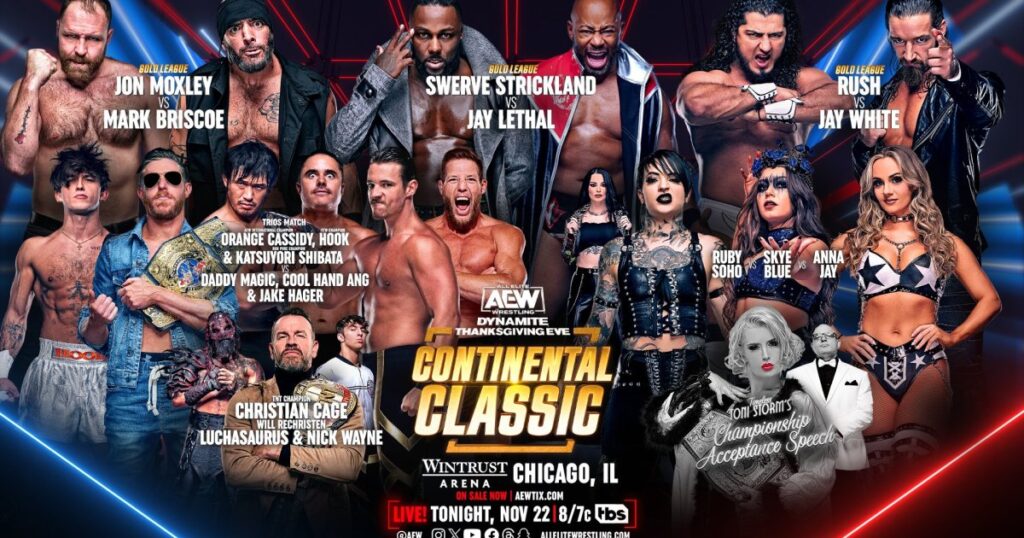 AEW Dynamite Results (11/22/23): Continental Classic Begins