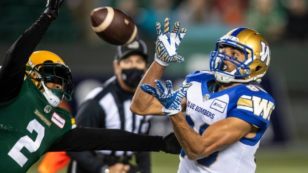 Blue Bombers receiver Lawler offers advice to players testing free agency: 'Don't go to Edmonton'