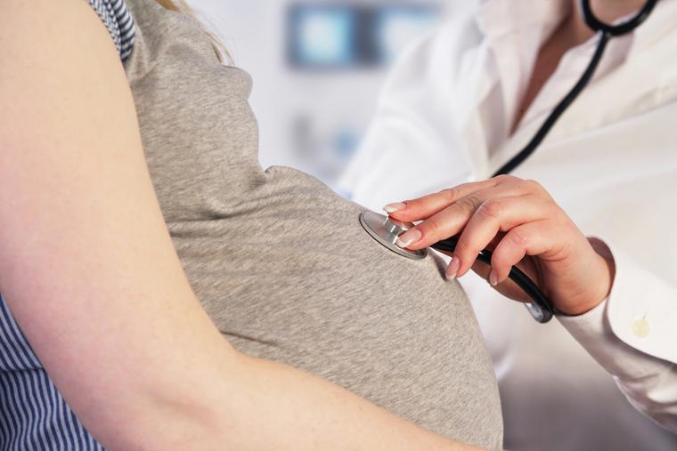 Pregnant woman.