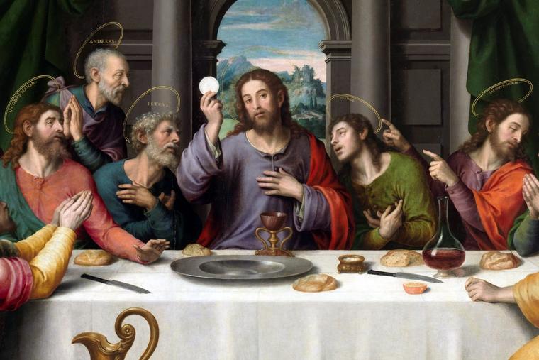 Juan de Juanes, “The Last Supper,” ca. 1562
