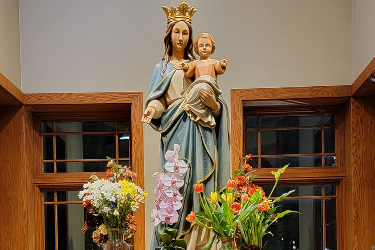 The Church celebrates the Mother of God on Jan. 1.