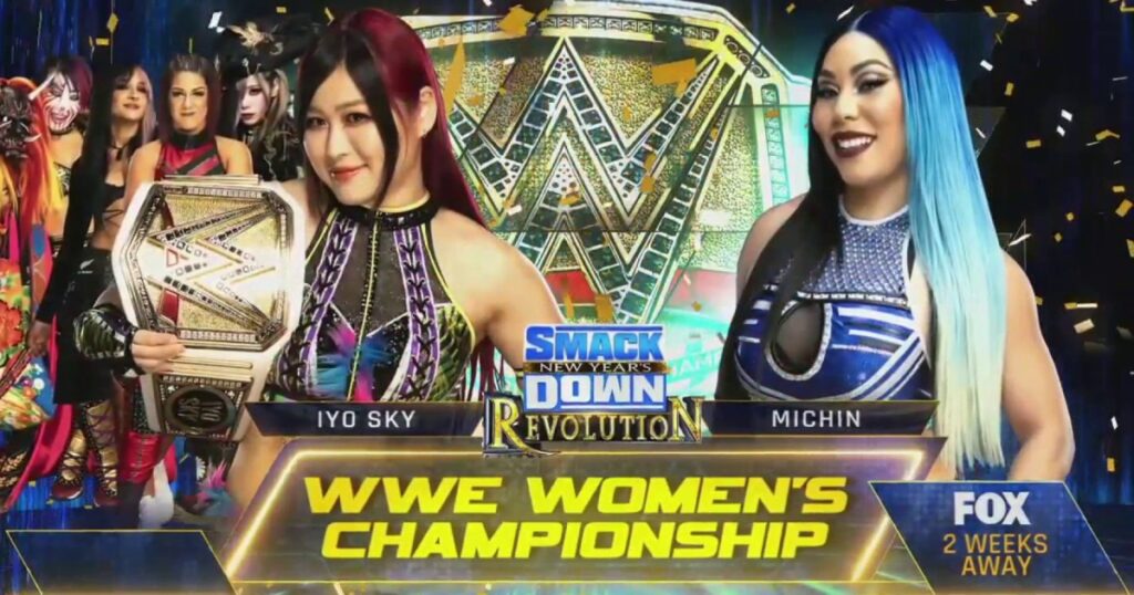 Women's Title Match Set For WWE SmackDown: New Year's Revolution