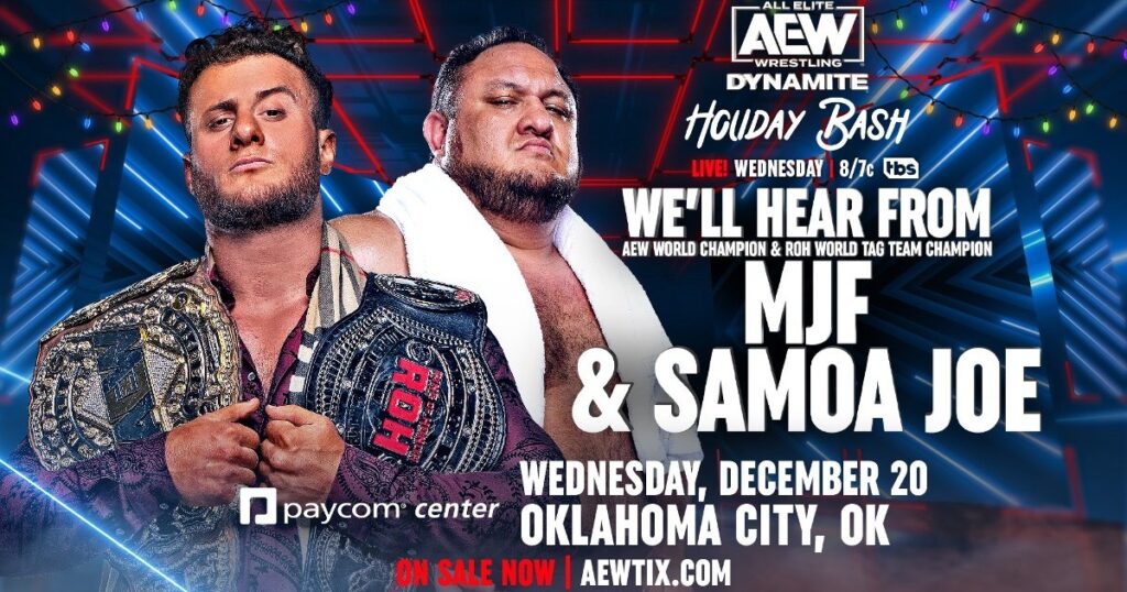 MJF And Samoa Joe Segment Set For 12/20 AEW Dynamite