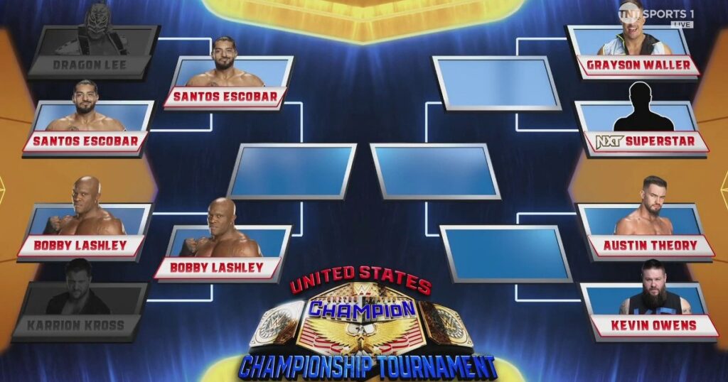 Santos Escobar, Bobby Lashley Advance In WWE US Title Tournament