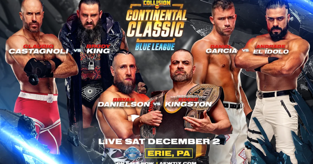 AEW Collision Results (12/2/23): The Continental Classic Continues