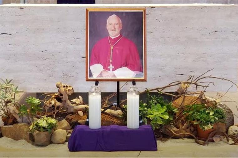 A memorial Mass for the late Los Angeles Auxiliary Bishop David O'Connell was held at St. John Vianney Catholic Church in Hacienda Heights, California, on March 1, 2023.