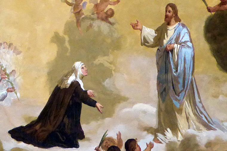 Agostino Aglio (1777-1857), “La gloria di Sant’Angela Merici”