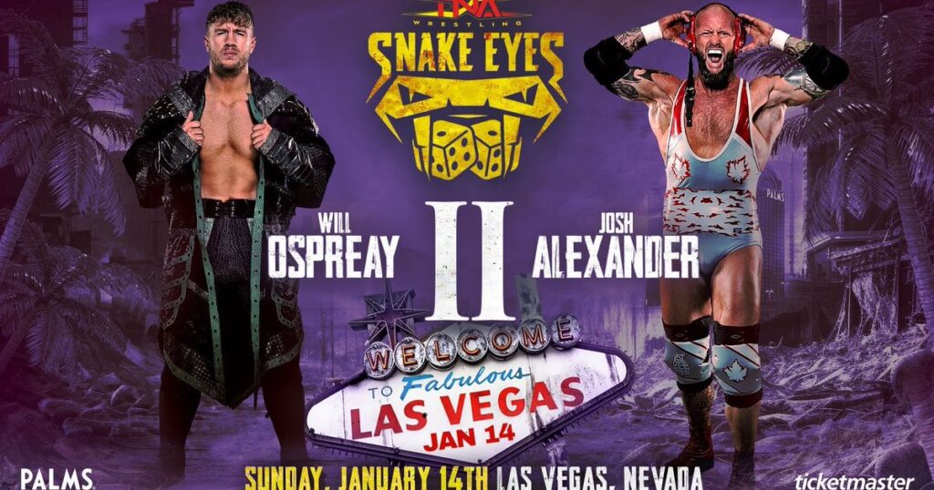 TNA Snake Eyes Results And Spoilers (Taped On 1/14)