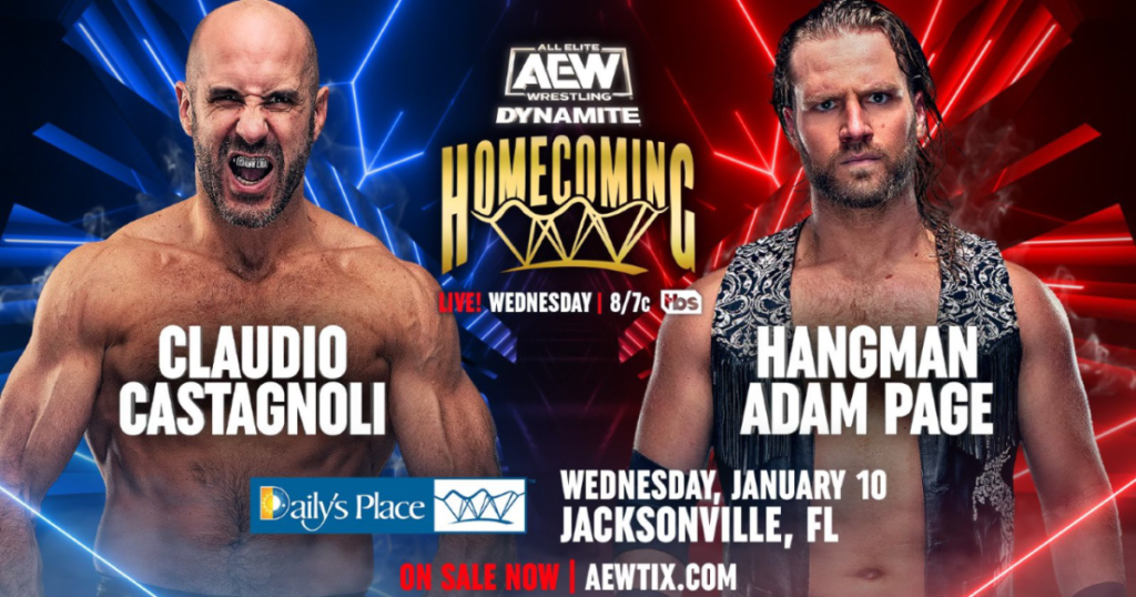 Hangman Page vs. Claudio Castagnoli Announced, Updated AEW Dynamite Card For 1/10