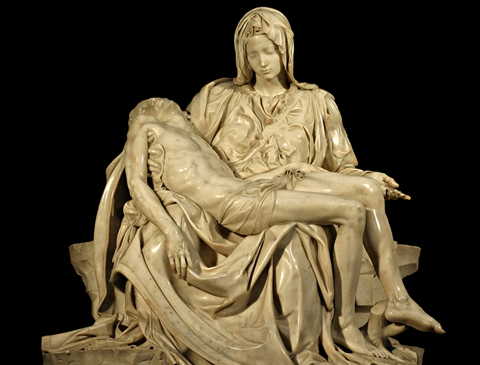 The Pieta of Michelangelo in St. Peter's Basilica
