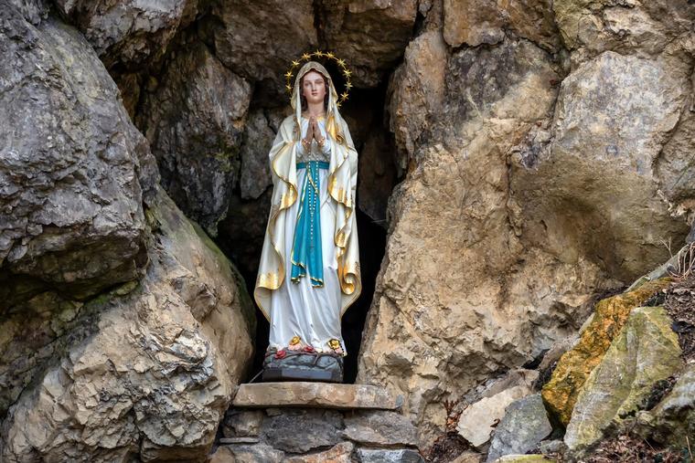 ‘Lourdes Grotto at Heiligenkreuz’