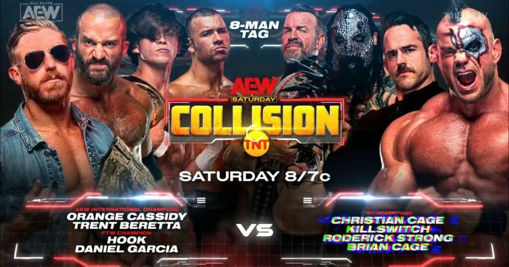 Orange Cassidy, Christian Cage, More Set For 3/2 AEW Collision