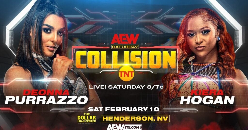 Deonna Purrazzo vs. Red Velvet, More Set For 2/10 AEW Collision