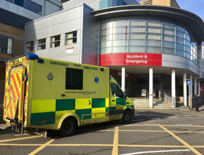 The NHS website’s section on ‘treatment’ for gender dysphoria has been updated; the emergency department at Yeovil District Hospital, a NHS hospital in the United Kingdom, is shown.