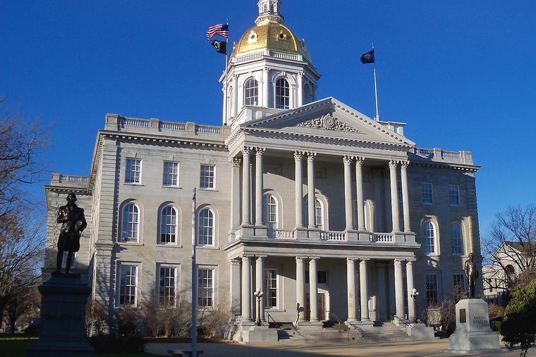 The New Hampshire State House in Concord