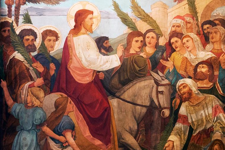 Alexander Gibbs (1831-1886), “Triumphal Entry Into Jerusalem”