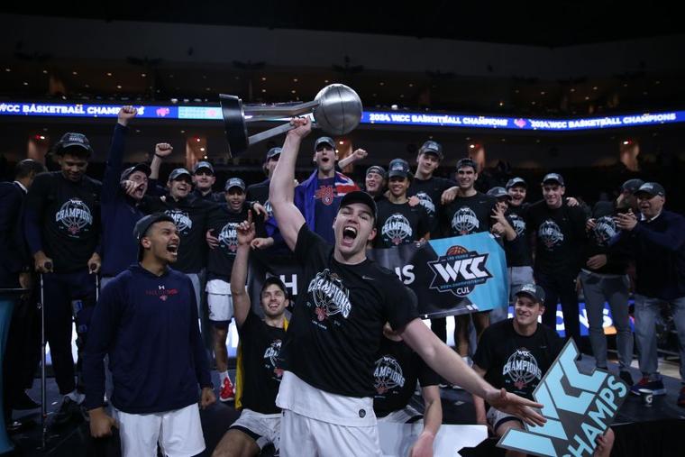 The St. Mary's mens basketball team wins the West Coast Conference, earning themselves a spot in the NCAA tournament.