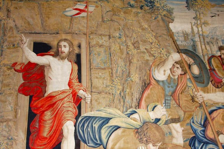 ‘Jesus Christ’s Revival,’ tapestry at the Vatican