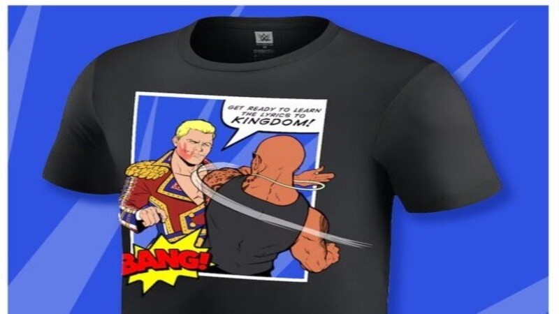 Cody Rhodes Promotes New 'Slap' Shirt In Response To The Rock