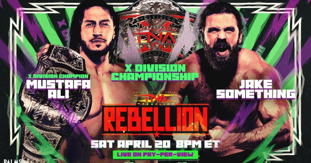 X-Division Title Match, Full Metal Mayhem Set For TNA Rebellion