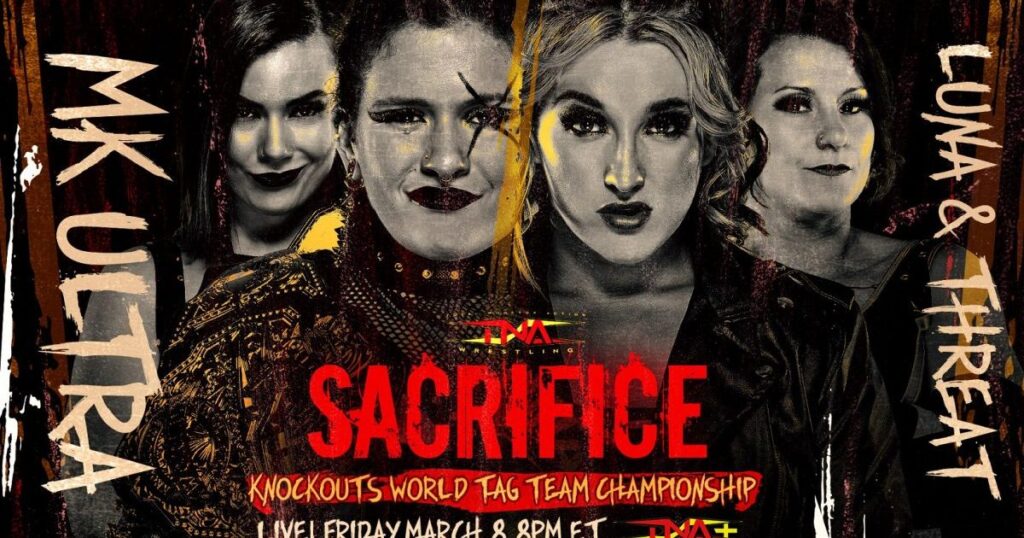 Knockouts Tag Title Match, No DQ Bout Added To TNA Sacrifice