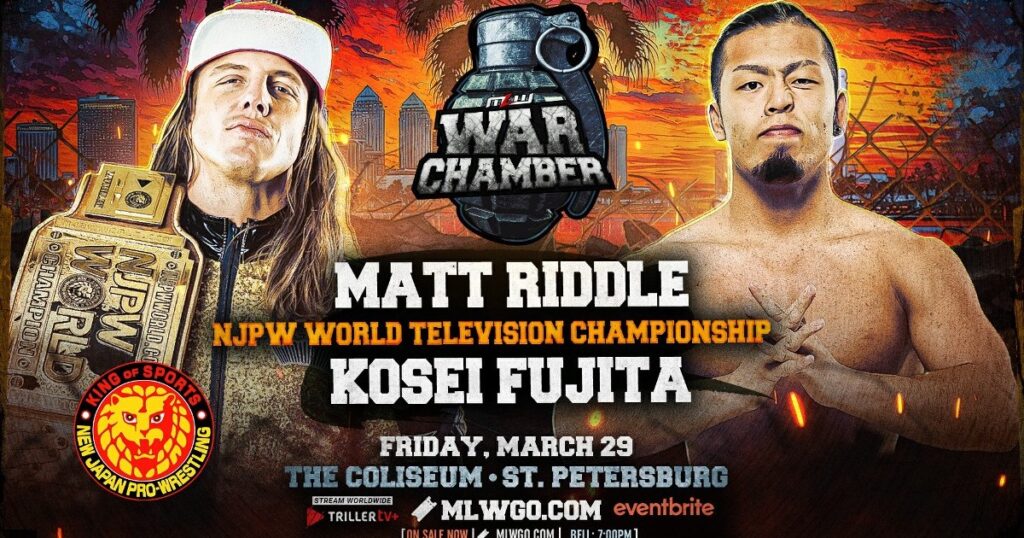 Matt Riddle, War Chamber Match, More