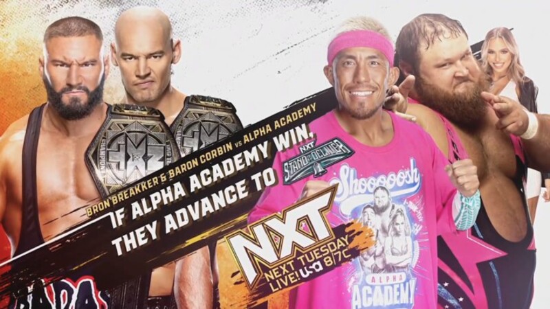 Bron Breakker And Baron Corbin vs. Alpha Academy, More Set For 3/26 WWE NXT