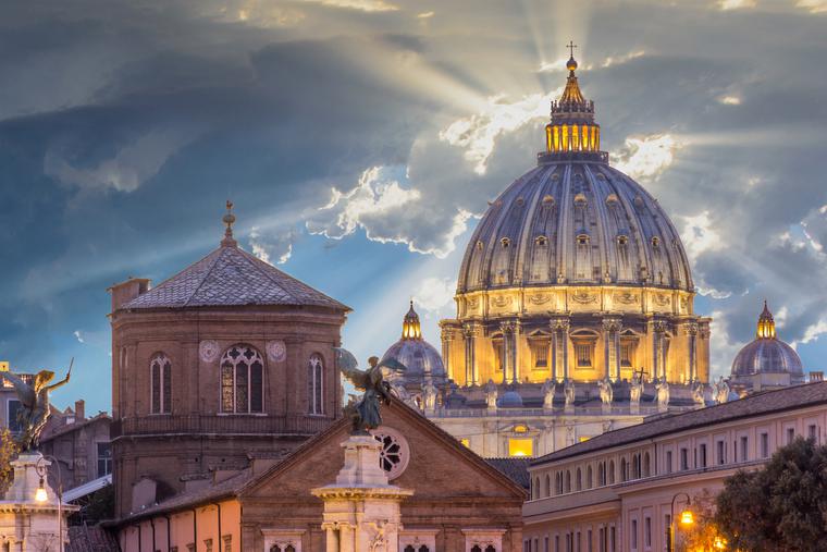 St. Peter's Basilica in Vatican City.