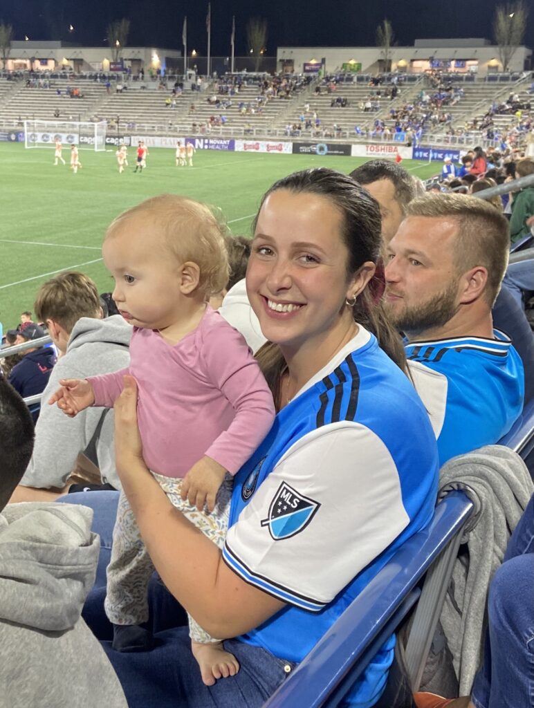 Clay Dimick soccer home opener