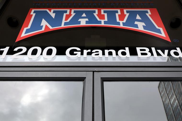 The National Association of Intercollegiate Athletics headquarters is shown in Kansas City, Kansas.