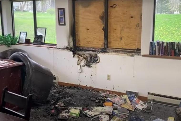 Wisconsin Family Action was attacked with two Molotov cocktails in May 2022.