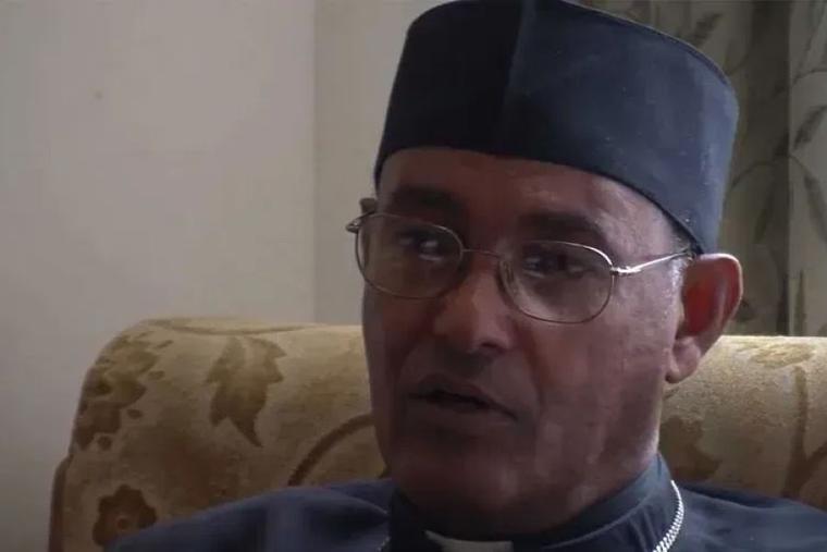 Bishop Tesfasellassie Medhin of the Catholic Eparchy of Adigrat in Ethiopia, which covers the Tigray region.