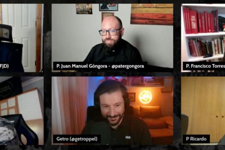 One of the priests on “The Sacristy of the Vendée”show sparked a firestorm after quipping in February that he prayed that Pope Francis would “go to heaven as soon as possible.”