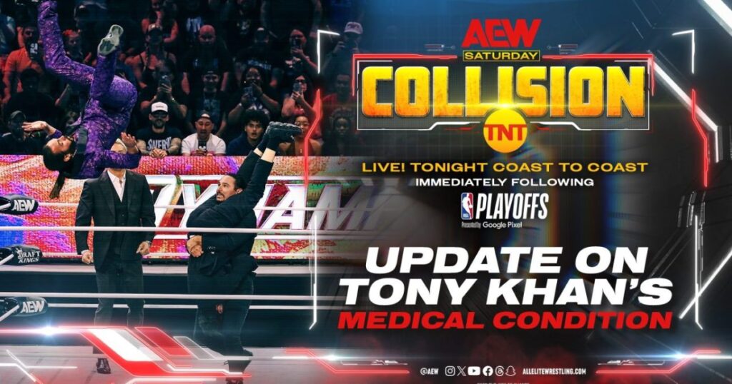 Update On Tony Khan Announced For 4/27 AEW Collision